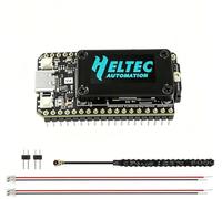 ESP32-S3 LoRa V4 Development Board with 0.96" OLED, Solar Charging Interface, ESP32-S3R2 SX1262 863-928 MHz Wi-Fi Bluetooth Module for Complex UI & Meshtastic Node IoT Smart Home Wireless Projects