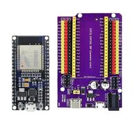 ESP32S Microcontroller Board - 38 Pin Development Module, WiFi Bluetooths IoT Expansion Kit, ESP 32 Breakout Board | Heavy Duty Smart Controller for IDE Programming Electronics