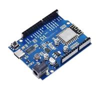 ESP8266 ESP-12 Development Board, Uno-Compatible Form Factor, Works with Arduino IDE, OTA Wireless Upload, 11 IO Pins, 1 ADC, 5V 1A Power Supply