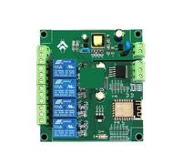 ESP8266 Relay Module Dual 2/4-Channel 110/220V Switch Controller Board AC/DC ESP-12F Development Board(4 channel)