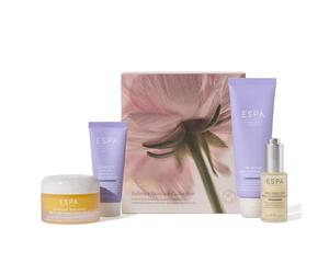 ESPA Defence Skincare Collection Gift Set | Cleanser, Serum, Night Balm & Moisturiser | Travel Sizes for On-the-Go Skincare | Helps Protect Skin's Moisture Barrier & Against Visible Signs of Ageing
