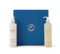 ESPA Hand Care Duo | Bergamot & Jasmine Hand Wash & Lotion Gift Set | Spa Natural Aromatherapy Duo with Essential Oils | Moisturises and Nourishes for