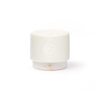 ESPA Wellness Aromatherapy Electric Diffuser | Micro-fine Mist Essential Oil Diffuser with Sleep Timer & Dimmable Light | Ceramic & Wood Design | Spa-Like Home Fragrance | Up to 24 hour run time
