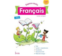 Espace-Mots Français CE1 - Livre élève - Ed. 2020: Livre unique