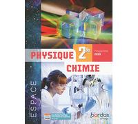 ESPACE Physique Chimie 2de 2019 Manuel de l'élève