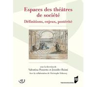 Espaces des théâtres de société: Définitions, enjeux, postérité