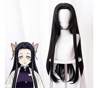 ESPADE Devil's Blade Blade Chana Megumi Style Black Hair Long Cosplay Anime Wig Cosplay Anime Wig Coser