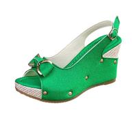Espadrille Wedge Sandals for Women Wedge Heel Wedges Open Toe Espadrille Sandals Soft Comfortable Breathable Shoes Clogs Footwear Non Slip Mothers Day