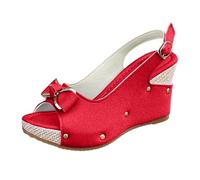 Espadrille Wedge Sandals for Women Wedge Heel Wedges Open Toe Espadrille Sandals Soft Comfortable Breathable Shoes Clogs Footwear Non Slip Mothers Day