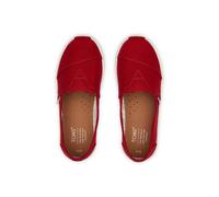 TOMS Unisex Kids Alpargata Loafer Flat, Red, 12.5 UK Child