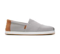TOMS Men's Alp FWD Sneaker, Drizzle Grey Brushed Twill/Tan Suede, 12 UK