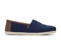 Espadrilles with leather details Toms Alpargata Bleu 43
