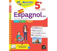 Espagnol 5e LV2: cahier de révision et d'entraînement recommandé par les enseignants