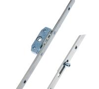 Espagnolette Bar Window Lock - High-Security Multipoint Locking System for uPVC, Timber & Aluminium Windows, Chrome Finish, Weather-Tight Seal (1000mm x 20mm)