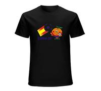 Espana 82 Spain Mens World Cup Football 100% Retro Gift White S- 3XL Tee Short-Sleeve T-Shirt Black L