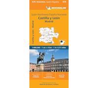 Espana Noroeste : Castilla y Leon, Madrid- Michelin Regional Map 575: Castilla & Leon, Madrid / Castilla Y Leon, Madrid (Michelin Maps)