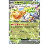 Espathra ex 006/091 Double Rare Pokemon Card | Paldean Fates Set | Scarlet & Violet Series | Titan Authenticated