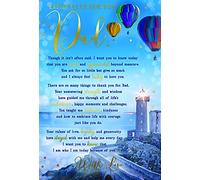 Especially for My Dad Lighthouse Sentiments Happy Birthday Card Lovely Verse