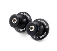ESPEEDMTC For Kawasaki Z900 2017-2022 2pcs Swingarm Spools Slider CNC Aluminum Alloy Swing Arm Spools Stand Screws (Black)