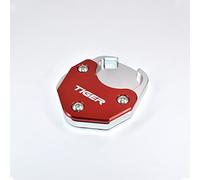 ESPEEDMTC For Triumph Tiger 660/ Sport 2022 2023 2024 Modified Side Stand Enlarger Plate Kickstand Enlarger CNC Aluminum Alloy Enlarge Extension Parts Accessories (Red)