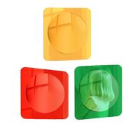 Espejo Sensorial De Burbujas, Juguete Interactivo Divertido De 3 Piezas, Espejo Acrílico Sensorial Para Niños, Exploración De Emociones, Estimulación Táctil, Desarrollo Sensoriall, Educational Juego