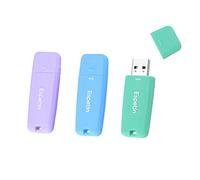 Espeon 3-Pack 32GB USB 2.0 Flash Drive, Macaroon colours - Light Blue, Light Violet, Light Green