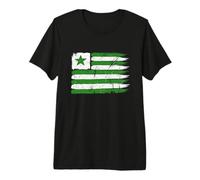 Esperanto Flag Symbol World Language Green Star Premium T-Shirt