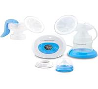 Esperanza ECM003B Electric/Manual 2-in-1 Breast Pump Blue 150 ml