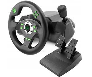 Esperanza GUTO Steering+Wheel Drift+EGW101+%28PC++PS3%3B+Black+Color%29
