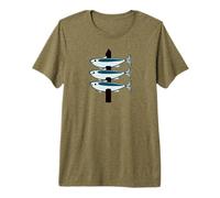Espetos De Malaga Sardines BBQ Premium T-Shirt