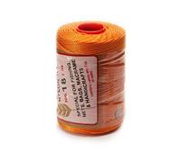 Espiga No.18-100% Nylon Omega String Cord for Knitting and Crochet - 12 Orange