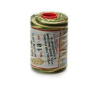 Espiga No.18 Variegated - 100% Nylon Omega String Cord for Knitting and Crochet - 67 Green Hues