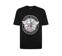 Espionage Big & Tall 'Never Surrender' Graphic T-Shirt - Men's Black