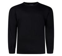 Espionage Crew Neck Pullover For Men in Black, 6XL