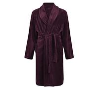 Espionage Kingsize Dressing Gown Robe Fleece Belt 2 Pockets 2XL - 8XL Mens PJ068 (8XL)