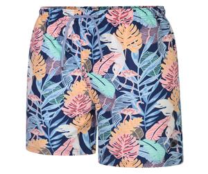 Espionage Mens Big Size Leaf Print Swimshort in 2XL-8XL