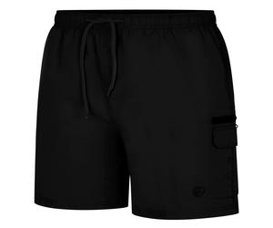 Espionage Mens Big Size Plain Cargo Swimshort in 2XL-8XL