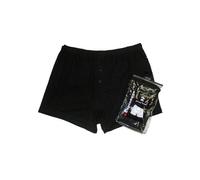 Espionage Big Mens Twin Pack Boxer Shorts in 7XL Waist (64-66 INCHES) Black/Navy