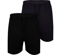 Espionage Men's Cotton Jersey Shorts Twin Pack-Blue-5XL