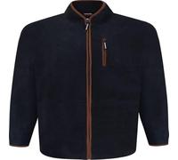 Espionage Mens Full Zip Microfleece Lightweight Jacket - Blue - 4XL