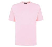 Espionage Men's Kingsize T015 Plain T-Shirt 2XL 50-52" (70cm Pit) Pink