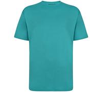 Espionage Men's Plain Crew Neck T-Shirt - Blue - 4XL