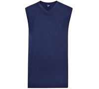 Espionage Mens Plus Size Cotton V Neck Slipover (032) in Navy in 6XL