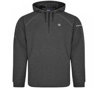Espionage Mens Plus Size FL036 Textured Hoodie 5XL Charcoal