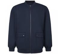 Espionage Mens Plus Size JT124 Oxford Blouson Jacket 5XL Navy