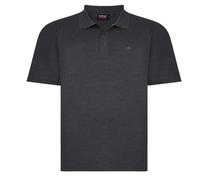Espionage Men's Plus Size Premium Cotton Pique Polo in Charcoal 2XL