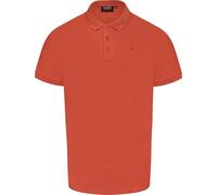 Espionage Men's Plus Size Premium Cotton Pique Polo in Dark Coral 6XL