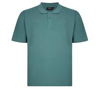 Espionage Men's Plus Size Premium Cotton Pique Polo Shirt (PO74) Spruce Green in 6XL