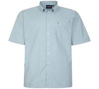 Espionage Mens Plus Size SH399 Check S/S Shirt XXL Green/Blue