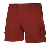 Espionage Men's Plus Size Stretch Cargo Cotton Shorts with Full Elasticated Waistband (ST054) Brick in XXL